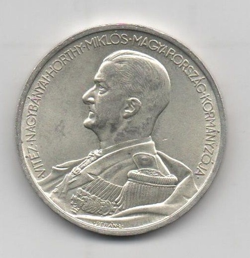 HUNGRIA DEL AÑO 1939 DE 5 PENGO