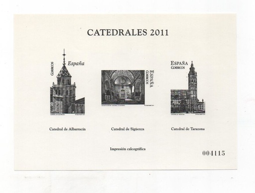 PRUEBA CALCOGRÁFICA DEL AÑO 2011