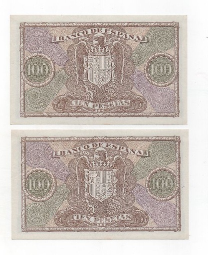 ESTADO ESPAÑOL AÑO 1940 (09/01) DE 100 PESETAS