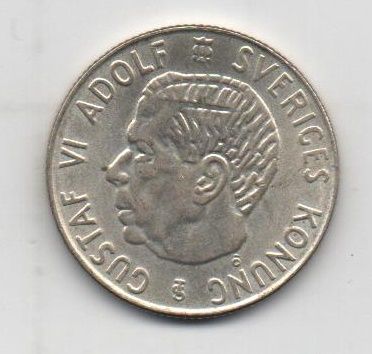 SUECIA DEL AÑO 1956 DE I KRONA