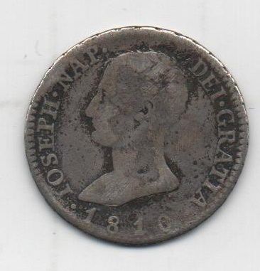 JOSE NAPOLEON DEL AÑO 1810 DE 4 REALES