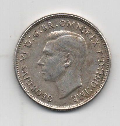 AUSTRALIA DEL AÑO 1943 DE 1 FLORIN