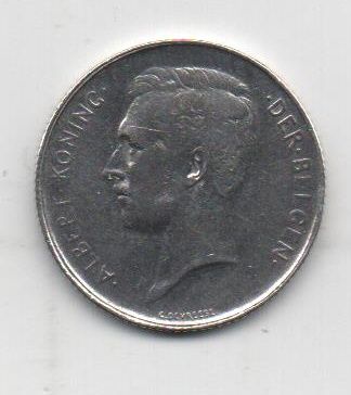 BELGICA DEL AÑO 1913 DE 1 FRANCO