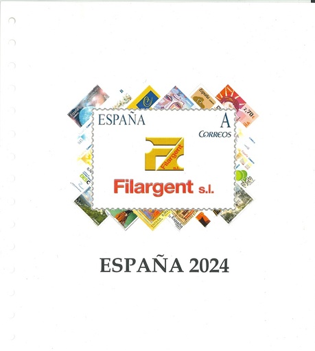 SUPLEMENTOS ESPAÑA 2024 (montado en transparente o negro)