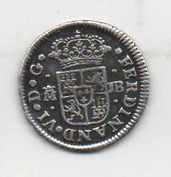 SPAIN FERDINAND VI 1747 1/2 REAL