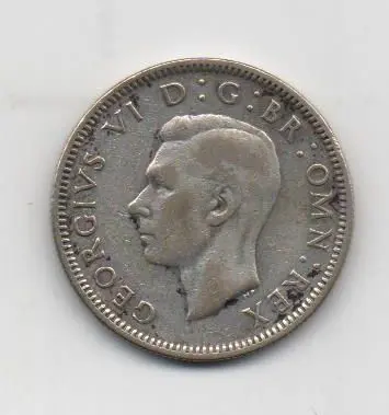 GRAN BRETAÑA DEL AÑO 1937 DE 1 SHILLING