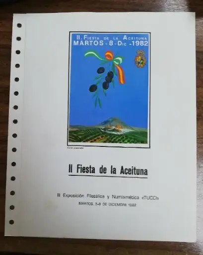 II FIESTA DE LA ACEITUNA DEL AÑO 1982