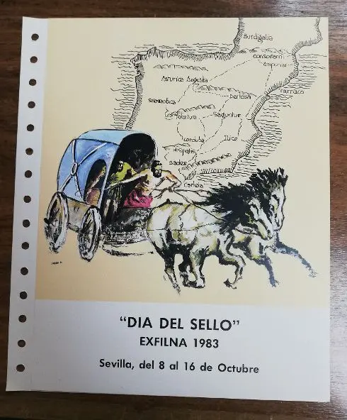 DIA DEL SELLO EXFILNA DEL AÑO 1983