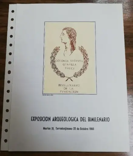 EXPOSICIÓN ARQUEOLÓGICA DEL BIMILENARIO TORREDONJIMENO DEL AÑO 1983