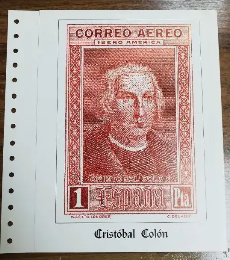 PERSONAJES, CRISTOBAL COLON DEL AÑO 1974