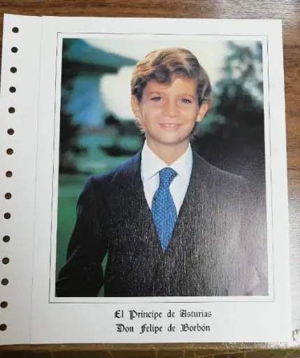 PERSONAJES, PRINCIPE DE ASTURIAS DEL AÑO 1977