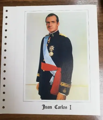 PERSONAJES, JUAN CARLOS I DEL AÑO 1982