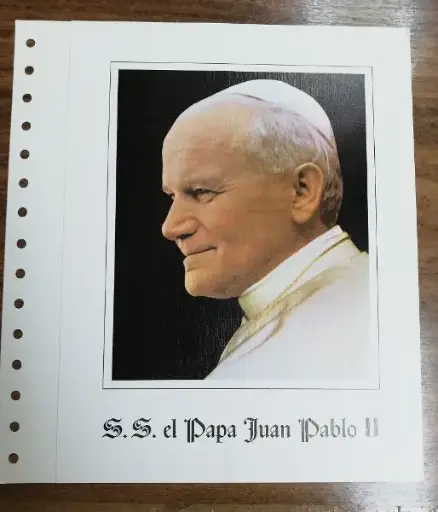PERSONAJES, PAPA JUAN PABLO II DEL AÑO 1982