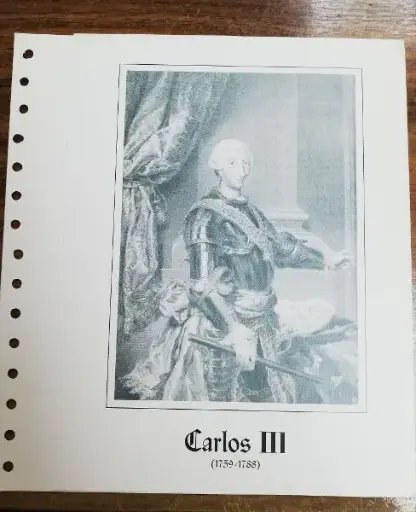 PERSONAJES, CARLOS III DEL AÑO 1977