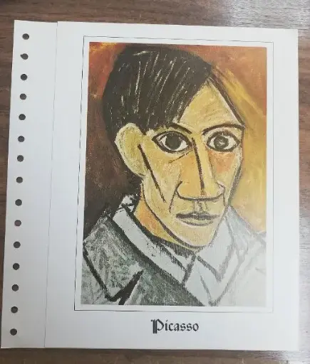 PERSONAJES, PICASSO DEL AÑO 1983