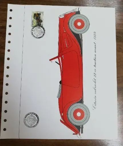 COCHE CITROËN 22 1934 DEL AÑO 1983