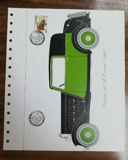 COCHE CITROËN 15 1932 AÑO 1983