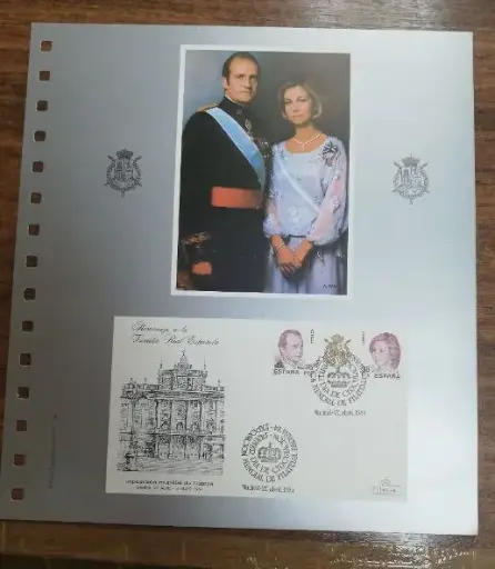 EXPOSICIÓN MUNDIAL DE FILATELIA REYES DEL AÑO 1984