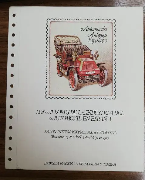 SALON INTERNACIONAL DEL AUTOMOVIL DEL AÑO 1977