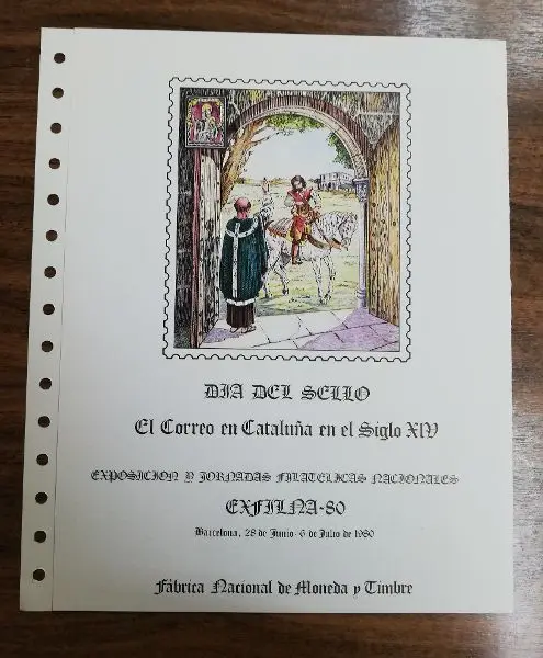 DIA DEL SELLO DEL AÑO 1980
