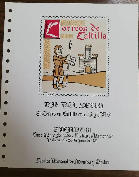 FERIA NACIONAL DEL SELLO DEL AÑO 1981