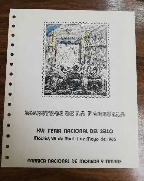 FERIA NACIONAL DEL SELLO DEL AÑO 1983
