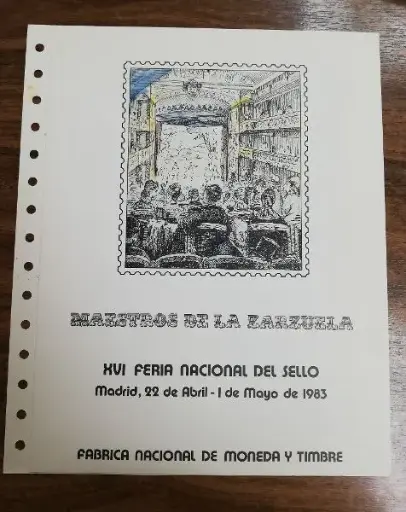Nº 20 FERIA NACIONAL DEL SELLO DEL AÑO 1983