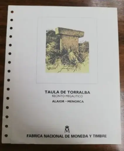 Nº 37 TAULE DE TORRALBA MENORCA DEL AÑO 1995