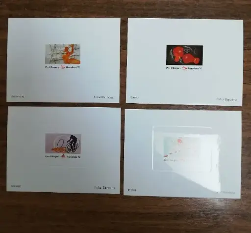 2ª EMISION SELLOS PRE-OLIMPICOS DEL AÑO 1989