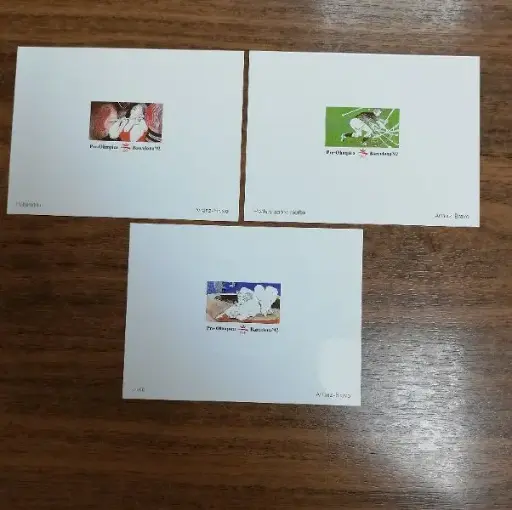 4ª EMISION SELLOS PRE-OLIMPICOS DEL AÑO 1990