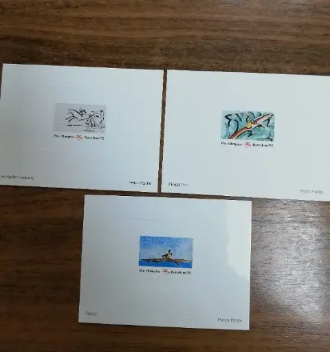 6ª EMISION SELLOS PRE-OLIMPICOS DEL AÑO 1991