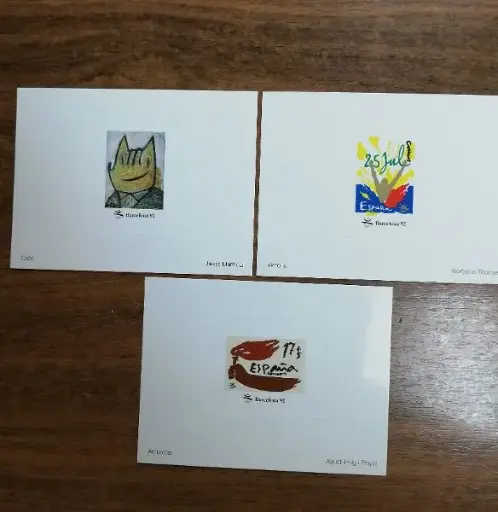 1ª EMISION SELLOS OLIMPICOS DEL AÑO 1992