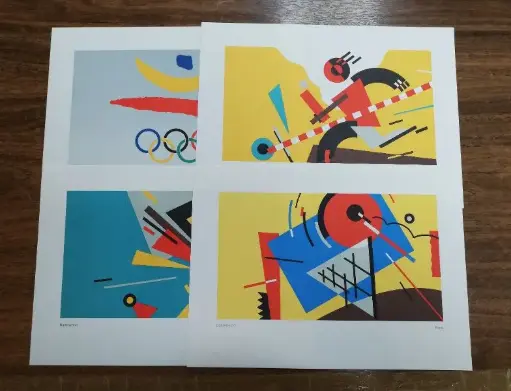 1ª SERIE LAMINAS PRE-OLIMPICOS DEL AÑO 1989