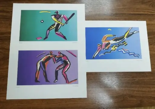 5ª SERIE LAMINAS PRE-OLIMPICOS AÑO 1990