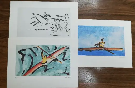 6ª SERIE LAMINAS PRE-OLIMPICAS DEL AÑO 1991