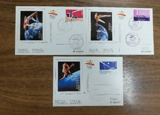 1ª EMISION TARJETAS POSTALES OLIMPICAS DEL AÑO 1992