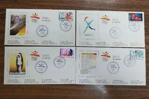 2ª EMISION SOBRES PRE-OLIMPICOS DEL AÑO 1989