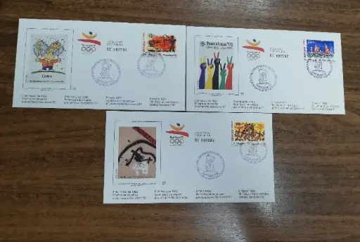 8ª EMISION SOBRES PRE-OLIMPICOS DEL AÑO 1992