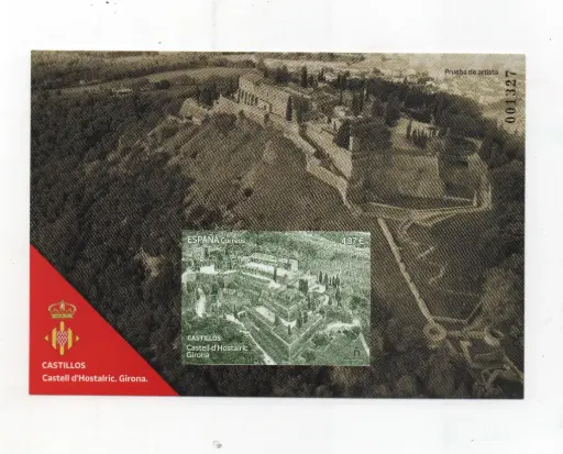 CASTILLOS.CASTELL D'HOSTALRIC GIRONA 2024 Nº177