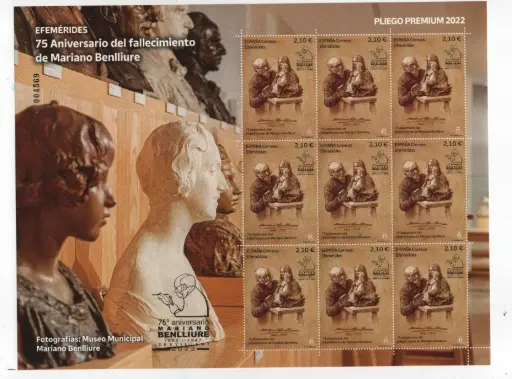 2022 Nº131 EFEMERIDES 75 ANV.FALLECIMIENTO MARIANO BENLLIURE