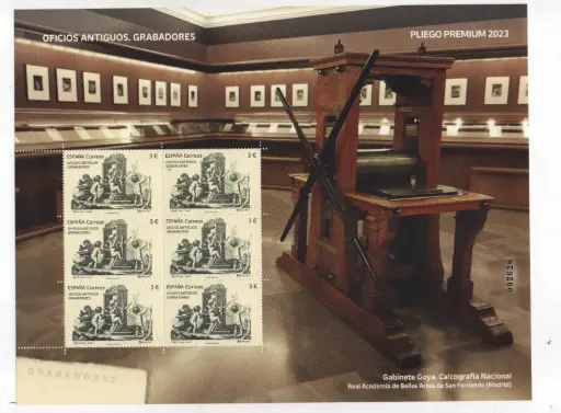 2023 Nº140 OFICIOS ANTIGUOS GRABADORES