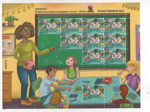 2023 Nº141 EFEMERIDES 25 AÑOS DEL PROGRAMA PEDAGOGIA CORREOS-FESOFI