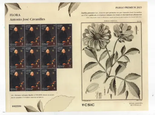 2023 Nº142 FLORA ANTONIO JOSE CAVANILLES