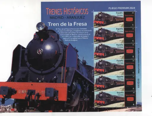 2024 Nº154 TRENES HISTORICOS-TREN DE LA FRESA
