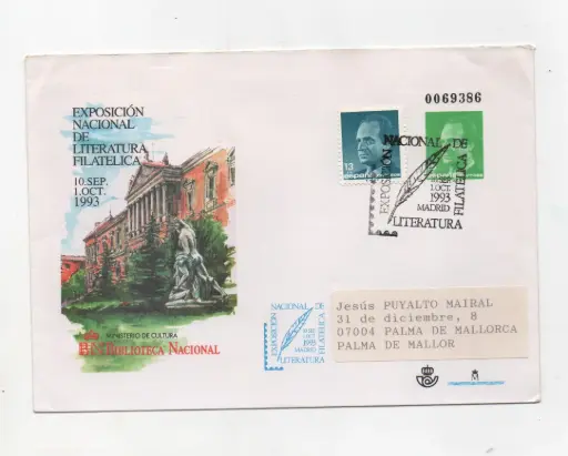 1993 Nº19 LITERATURA FILATELICA MATASELLADO