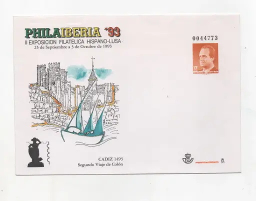 1993 Nº20 PHILAIBERIA'92 CADIZ