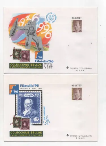 1996 Nº36/37 FILATELIA'96
