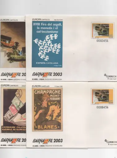 2003 Nº85 BARNAFIL (4 SOBRES)