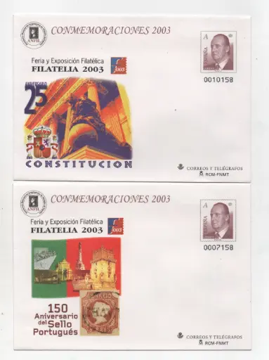 2003 Nº89 FILATELIA (2 SOBRES)