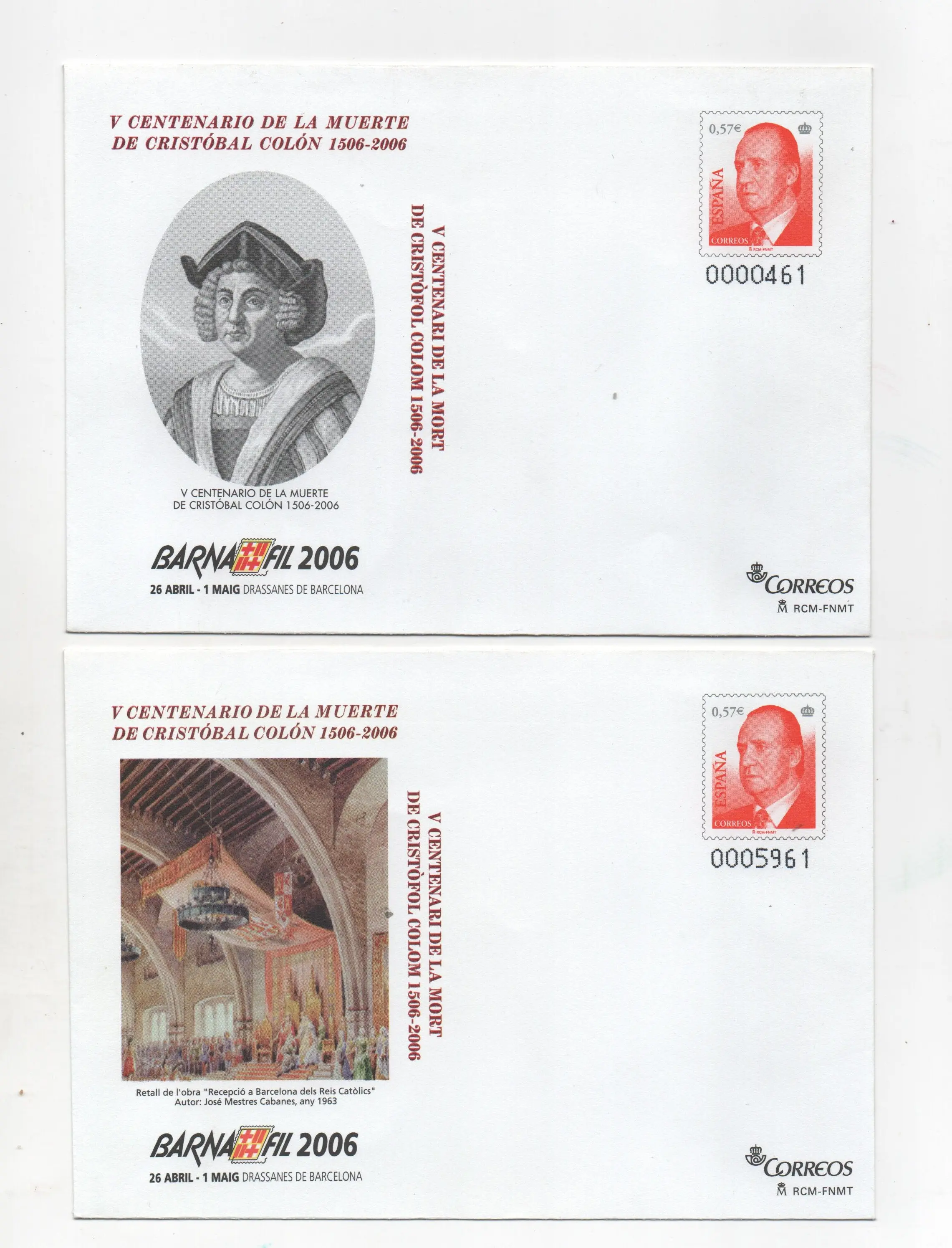2006 Nº107/108 BARNAFIL (2 SOBRES)